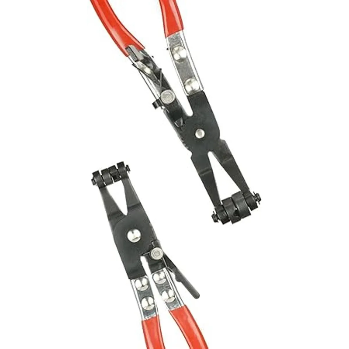 2 alicates de abrazadera de manguera plana y alicates de