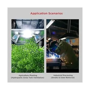 TURBRO AirSupply Conducto de aluminio negro Negro