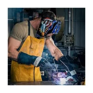 Tooliom Casco de soldadura de color verdadero_6