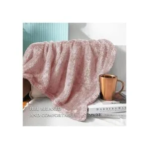 Exclusivo Mezcla Manta de vellón mullido grande para_4