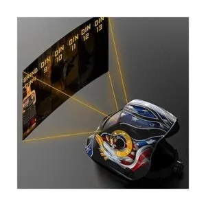 Tooliom Casco de soldadura de color verdadero_4