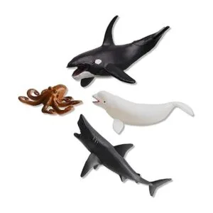 TOYMANY Juego de 24 figuras de animales marinos figuras_3
