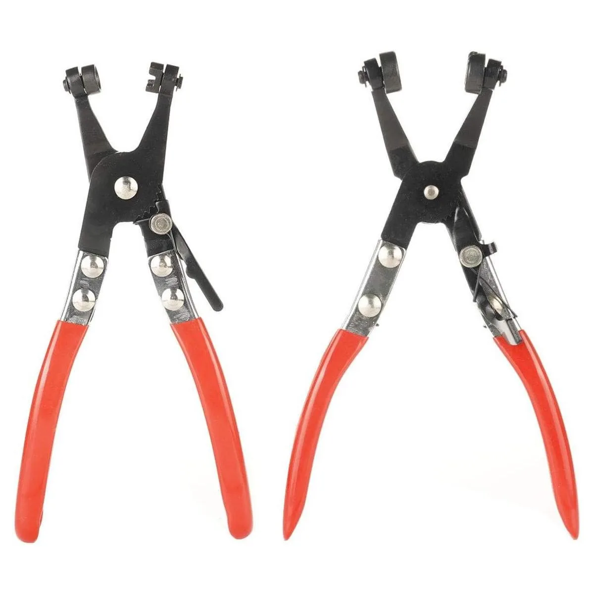 2 alicates de abrazadera de manguera plana y alicates de