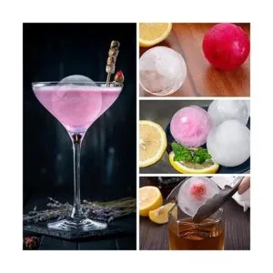 TINANA Molde reutilizable para hacer bolas de hielo de_5