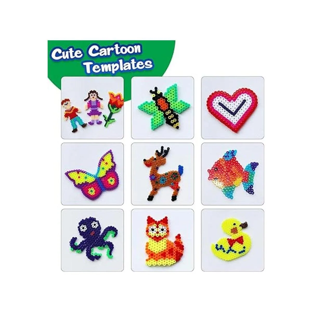 20 tableros de cuentas de fusibles de 0.197 in de plástico_4