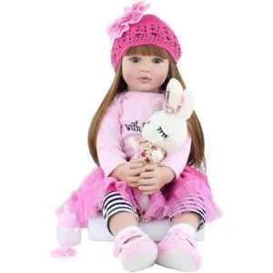 Angelbaby Muñecas de bebé recién nacidas 24.0 in_2