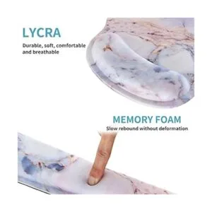 RICHEN Reposamuñecas para teclado y mouse con soporte de_5