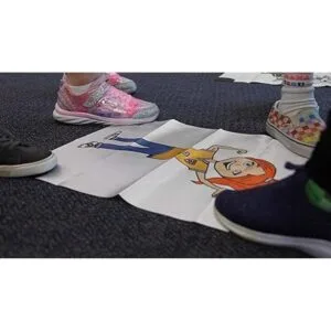 Stomp it Out Juego basado en movimiento para niños. Enseñe_4