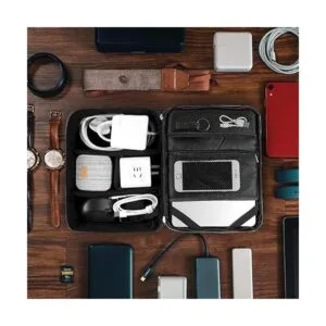 Organizador de electrónica de viaje bolsa organizadora de_6