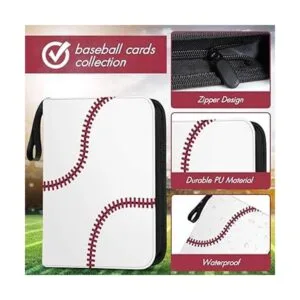 720 Pockets Baseball Card Sleeves Binder for Trading Card_2