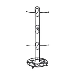 Blue Donuts Farmhouse Estante para tazas de café árbol