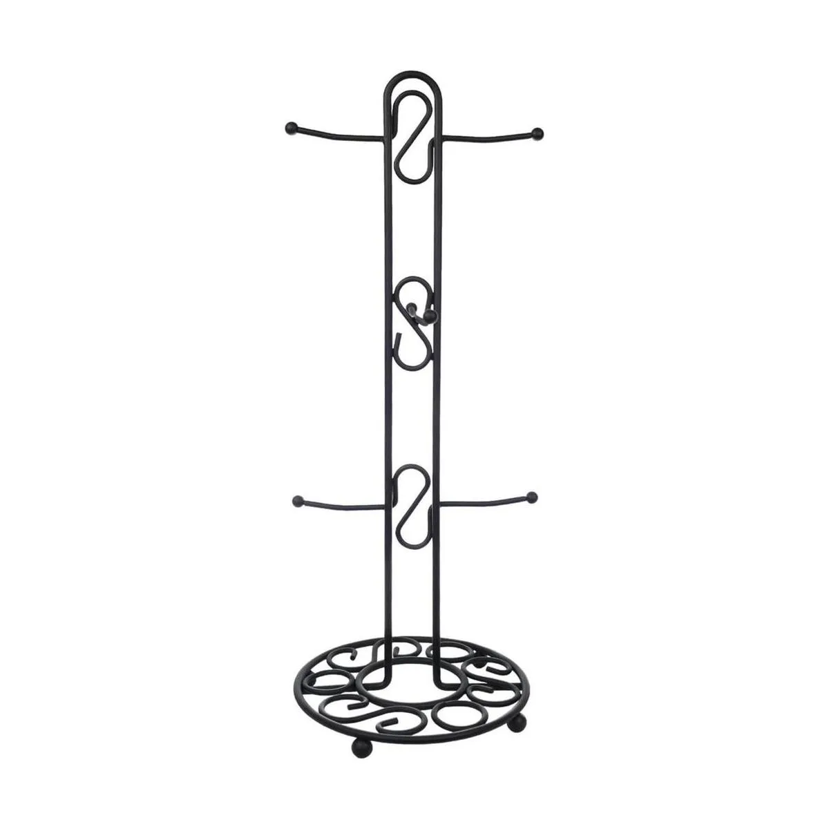 Blue Donuts Farmhouse Estante para tazas de café árbol