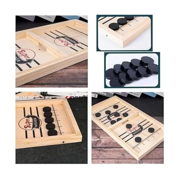 Juego de disco rápido de eslingshot juguete de mesa_5