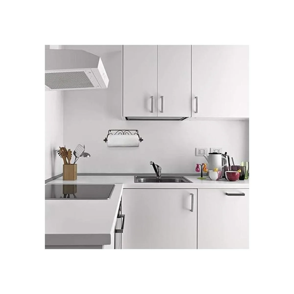 Blue Donuts Soporte de pared para toallas de papel de_5