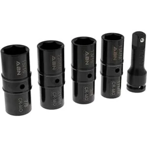 ABN Juego de tuercas de doble cara 5 piezas de 12_3