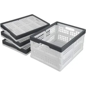 Teyyvn Paquete de 4 jaulas plegables de leche