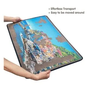 Tektalk Tablero de rompecabezas portátil con cubierta a