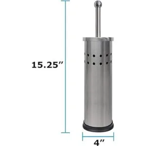 Blue Donuts Escobilla de inodoro con soporte de acero_2