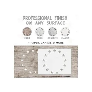 Betsy Ross Plantilla de plantilla de estrellas para