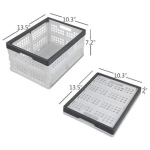 Teyyvn Paquete de 4 jaulas plegables de leche