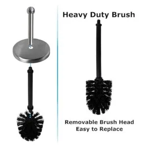 Blue Donuts Escobilla de inodoro con soporte de acero_5