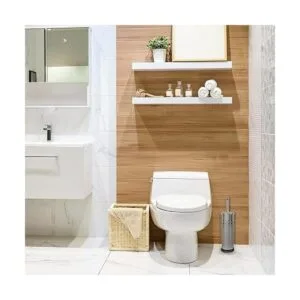 Blue Donuts Escobilla de inodoro con soporte de acero_6