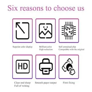 Paquete de 10 cartuchos de tinta compatibles con_6