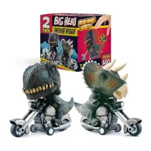 DINOBROS Juego de 2 juguetes de motocicleta para niños de_1