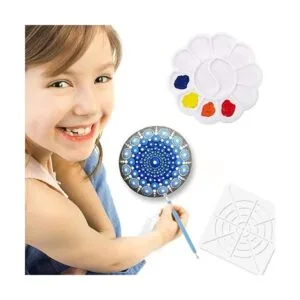 Juego de 5 plantillas de herramientas de pintura de