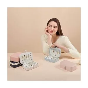 Casegrace Joyero para mujer organizador de joyas de_6