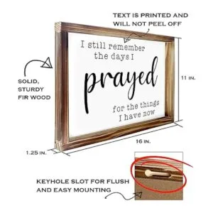 Letrero rústico con texto en inglés I Still Remember The_2