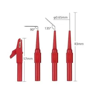 Camway 25 piezas de sonda trasera para prueba de sonda_2