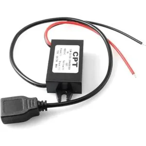 DGZZI Convertidor DC Módulo Buck 12V a USB 5V 3A DCDC_4