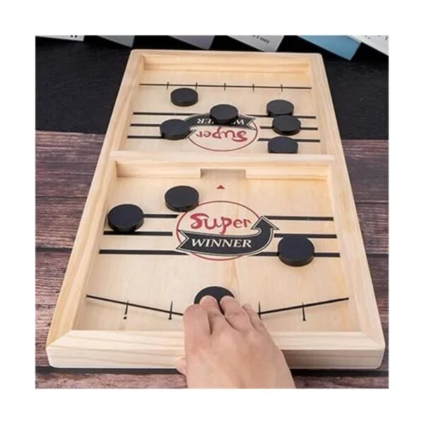 Juego de disco rápido de eslingshot juguete de mesa_4