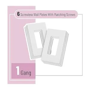 Bates Placas de pared decorativas sin tornillos