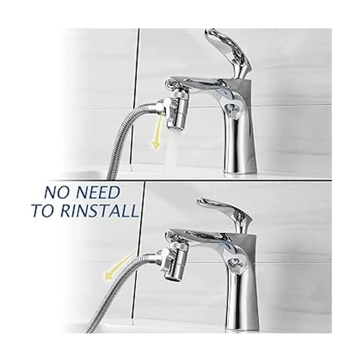 Kit de rociador de bidé de mano para inodoro de acero