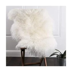 Alfombra de lana de oveja tibetana de Mongolia auténtica