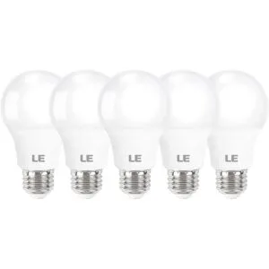 LE Bombillas LED 60 W equivalente a 800 lúmenes no