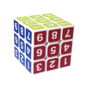 GoodCube Sudoku 3x3 Cubo mágico sin pegatinas 3x3x3 Número_6