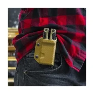 Clip Carry Kydex Funda multiherramienta para cuero OHT_4