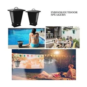 Pohopa Altavoces Bluetooth impermeables 2 paquetes de_4