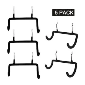 5 soportes para taladro de clavijas ganchos dobles para