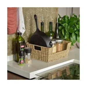 StorageWorks Canastas de almacenamiento de hierba marina_4