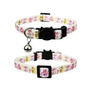 Lamphyface Collar de gato de Pascua con campana_4