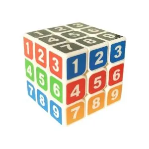 GoodCube Sudoku 3x3 Cubo mágico sin pegatinas 3x3x3 Número_4