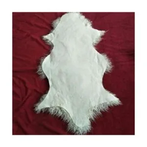 Alfombra de lana de oveja tibetana de Mongolia auténtica