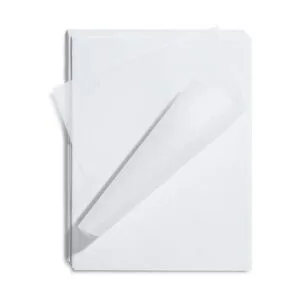 Papel de vitela transparente 100 hojas de papel