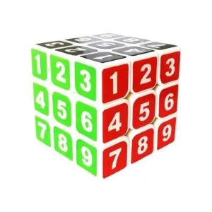 GoodCube Sudoku 3x3 Cubo mágico sin pegatinas 3x3x3 Número_2