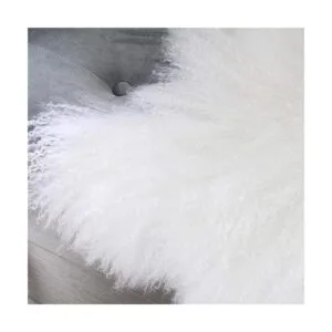 Alfombra de lana de oveja tibetana de Mongolia auténtica