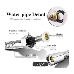 Kit de rociador de bidé de mano para inodoro de acero